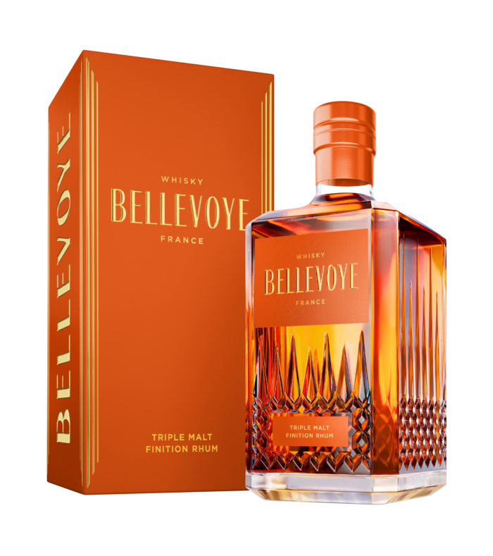 WHISKY BELLEVOYE - ORANGE - FINITION RHUM 70CL - 40% Vol.