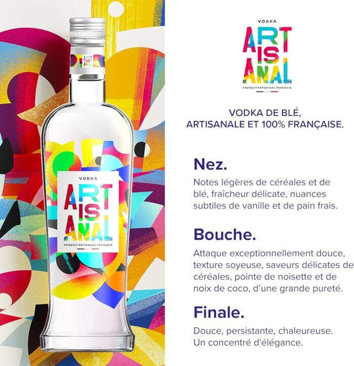 VODKA DOUXBLE ARTISANAL 70CL - 37% Vol. – Image 2