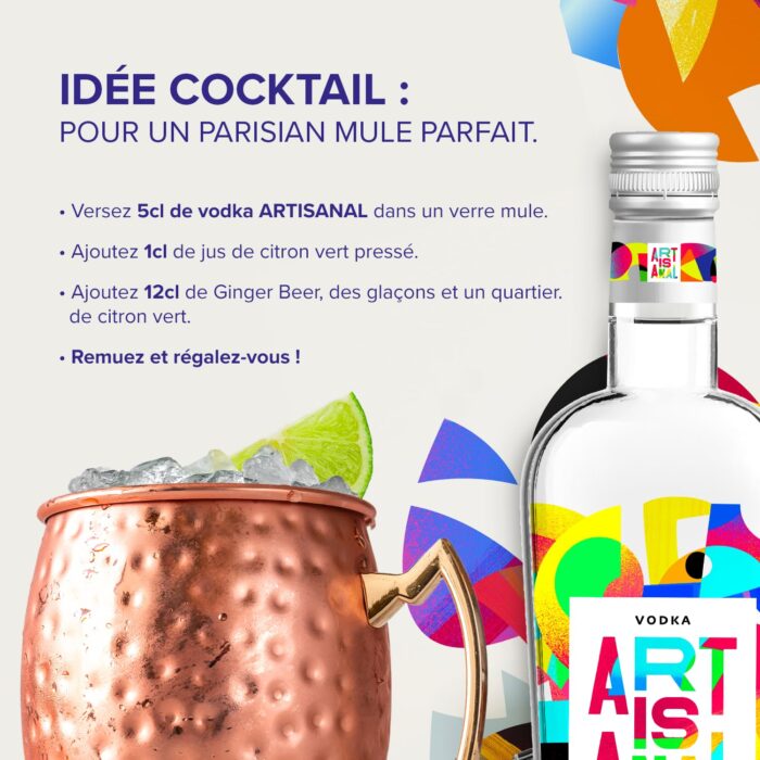 VODKA DOUXBLE ARTISANAL 70CL - 37% Vol. – Image 4