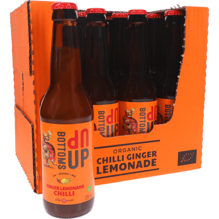 PACK GINGER PEOPLE LEMON 33CL X12 (Alcool Free) à base de gingembre bio 5% – Image 3